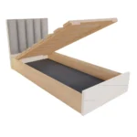 Lit double-fonds avec capitonnage Piano