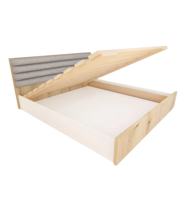 Lit DF avec capitonnage (V) (1m60)