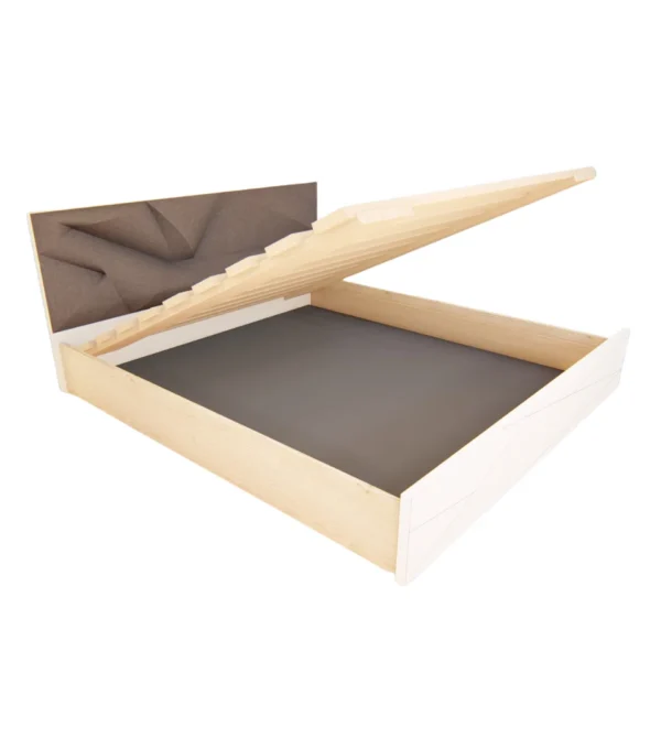 Lit DF avec capitonnage (1m60) (etoile)