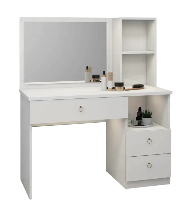 Coiffeuse avec niche et miroir